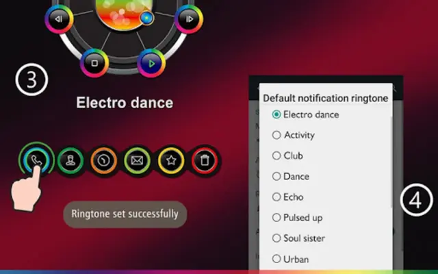 Dance music ringtones android App screenshot 12