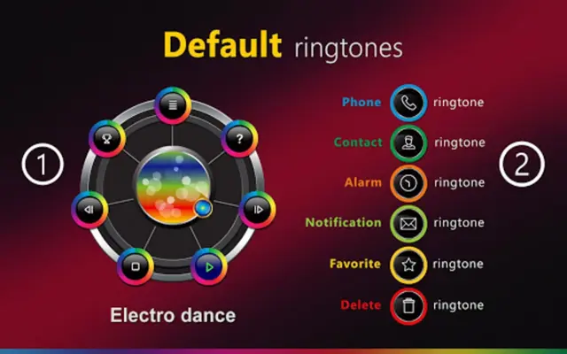 Dance music ringtones android App screenshot 4