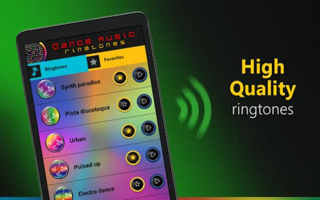Dance music ringtones android App screenshot 7